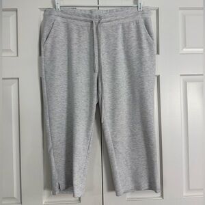 32° Degrees Cool Gray Cropped Sweatpants Size XXL